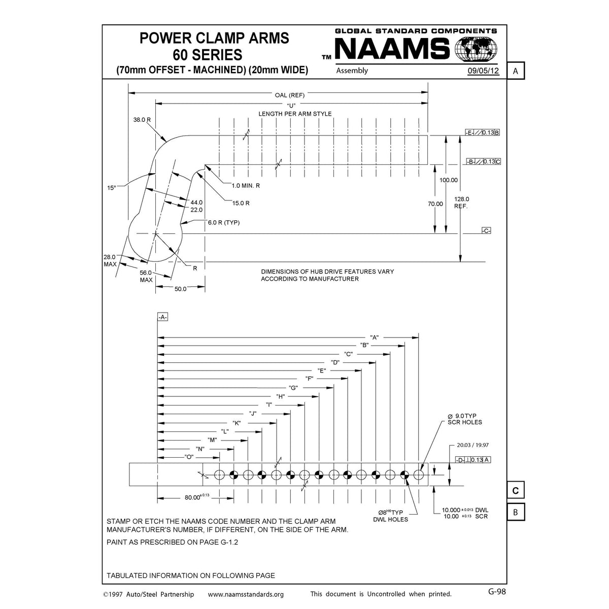 NAAMS Power Clamp ACA539M