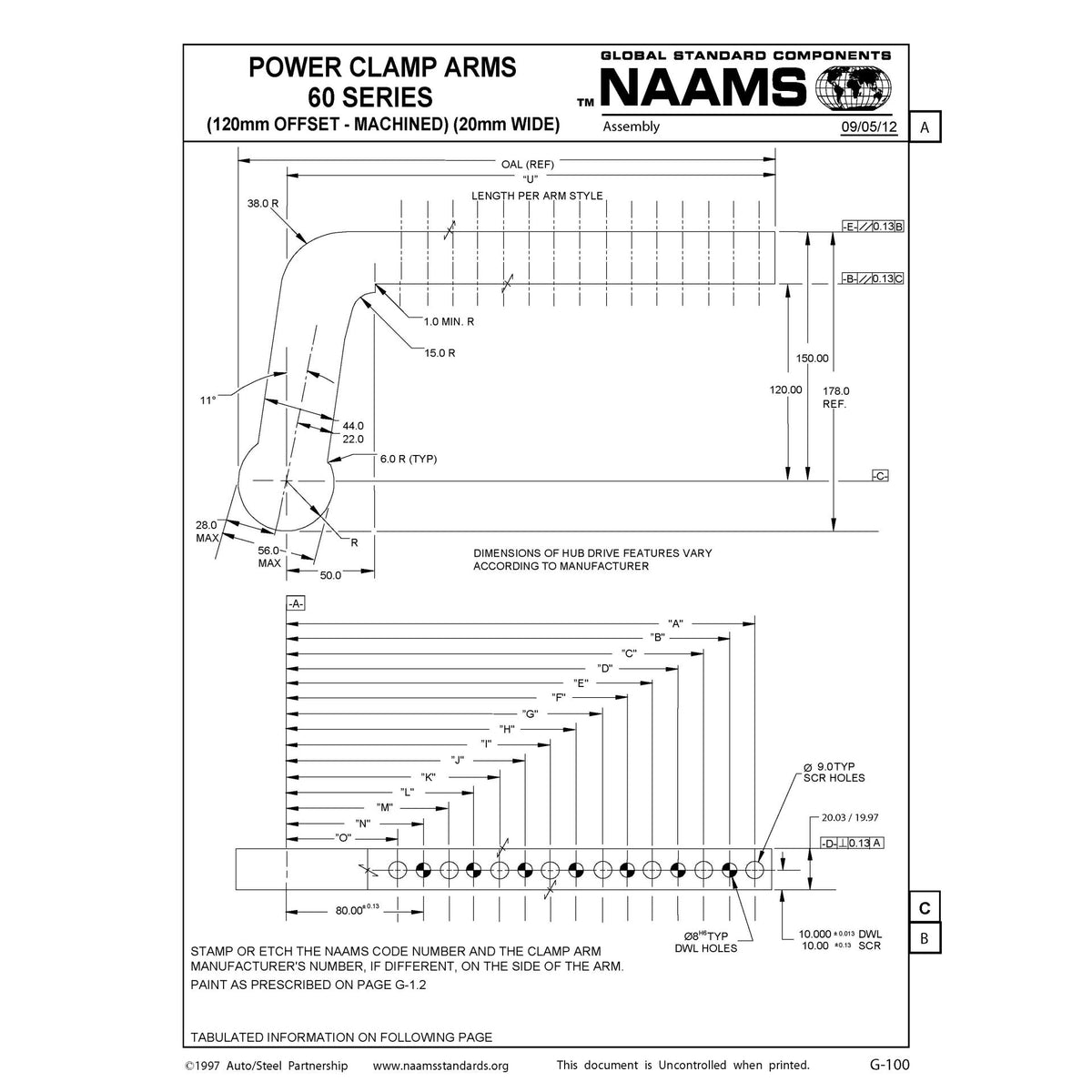 NAAMS Power Clamp ACA549M-P