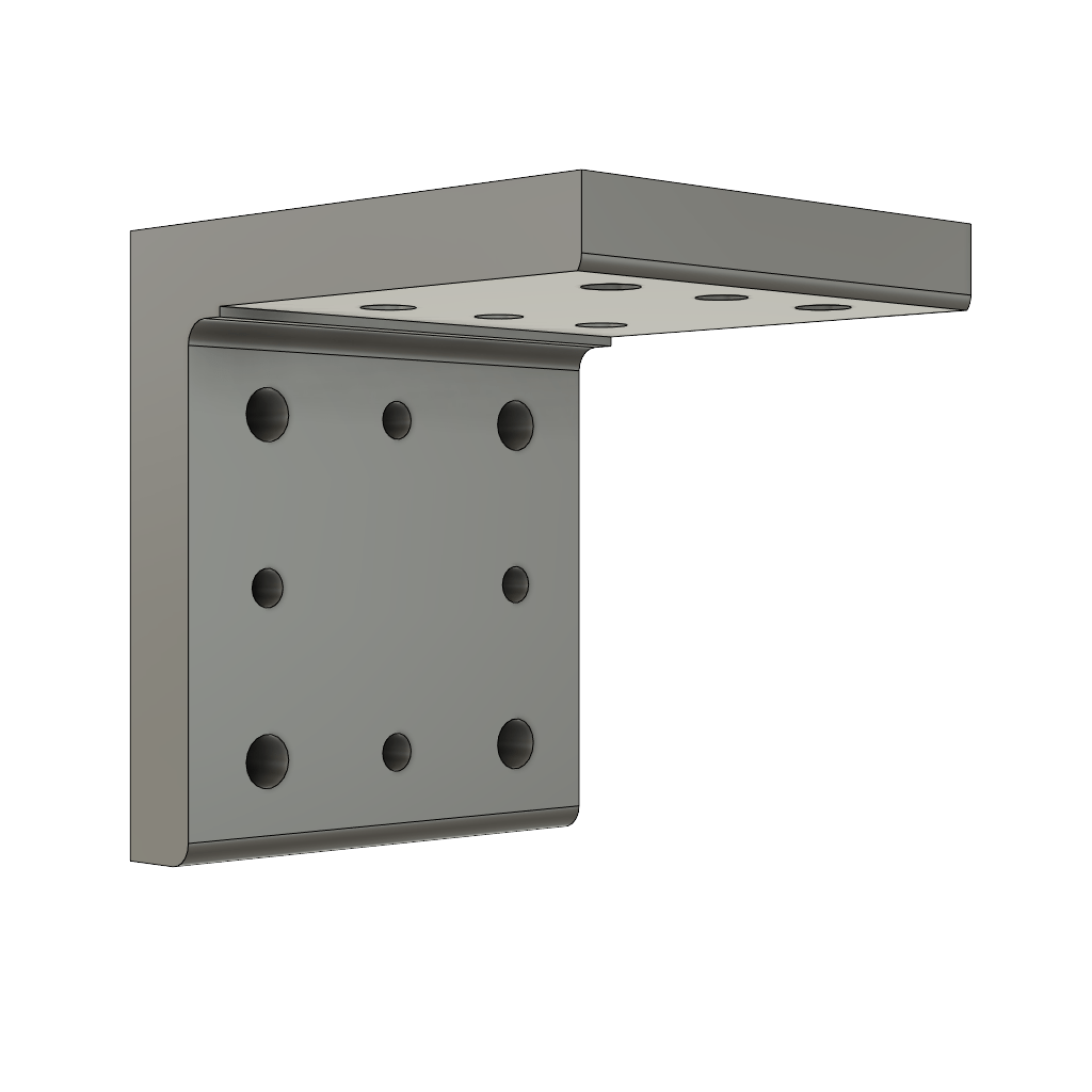 NAAMS RETRACTABLE LOCATING PIN BRACKET INSIDE MOUNT AHB006