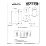NAAMS Robot Riser ARR960 M900iA 260L/350