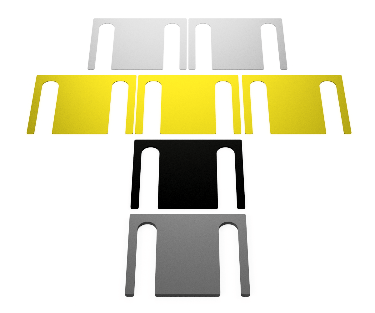 NAAMS Shims ASH6N-KIT