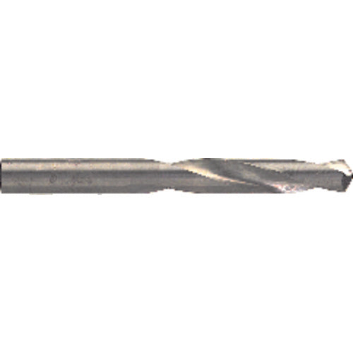 M A Ford AX4024295 1/8" Dia. x 1/8" Shank x 1-1/4" Flute Length x 2-1/4" OAL, 5XD, 118°, Uncoated, 2 Flute, External Coolant, Round Solid Carbide Drill