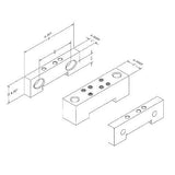 TE-CO AMJ8035 3 PC 8" ACCUSNAP MASTER JAW SET