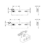 TE-CO AWS8030 8" L HAND ACCUSNAP MOD WORKSTOP
