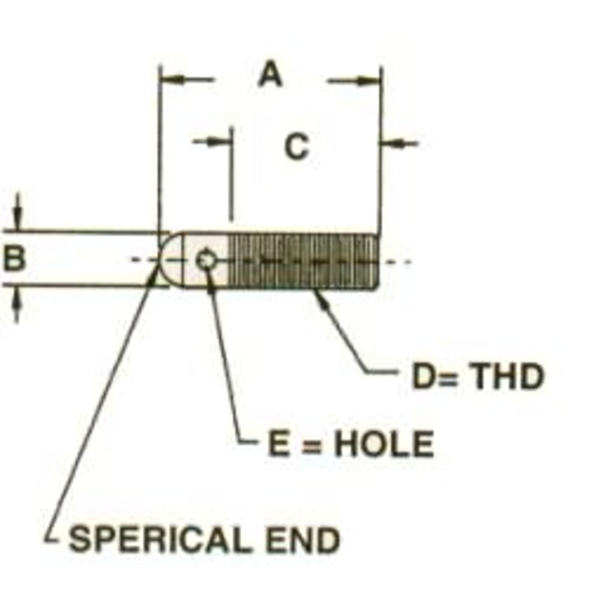 JERGENS CLAMP REST, 3/8-16 SS, ADJUSTABLE - 12238