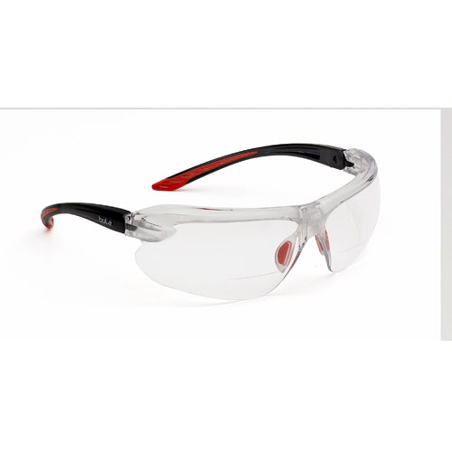 Bolle BO1540187 IRI-S - Clear Lens - +1.5 diopter - Black & Red PC ASAF
