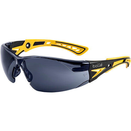 Bolle BO1540253 RUSH+ Small - Smoke Lens - Yellow & Black Frame PC ASAF Platinum