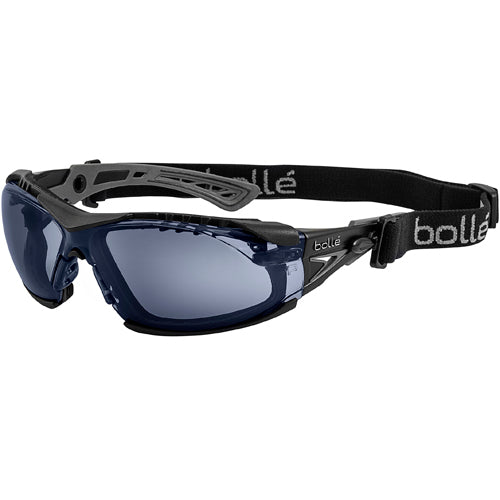 Bolle BO1540259 RUSH+ w/Strap & Foam - Smoke - Black & Gray Frame