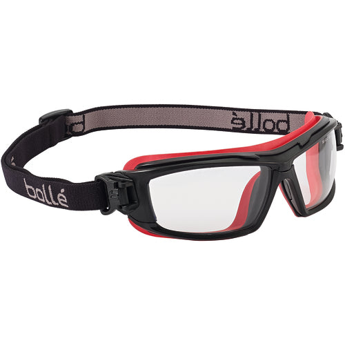 Bolle BO1540299 ULTIM8 - Clear Lens- Platinum Black & Red