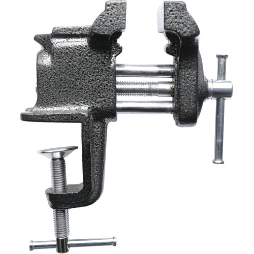 Bessey SG75BVCO30 3" Light Duty Clamp on Vise - Cast Iron - Serrated Jaws - Cast in Pipe Jaws