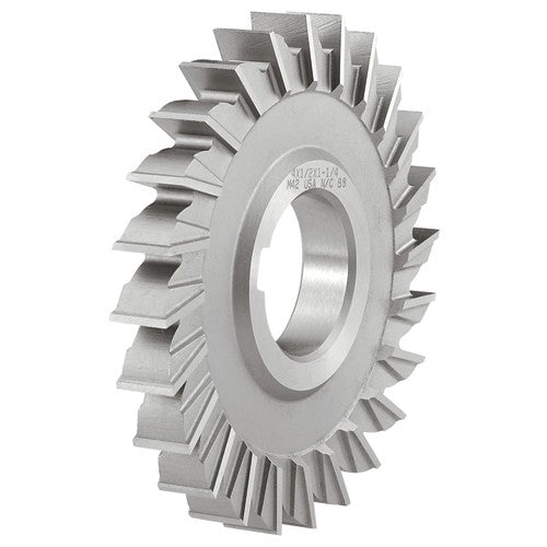 Keo KE1006550 10×1/2×1-1/2 - HSS - Straight Side Tooth Side Milling Cutter-38T - Uncoated