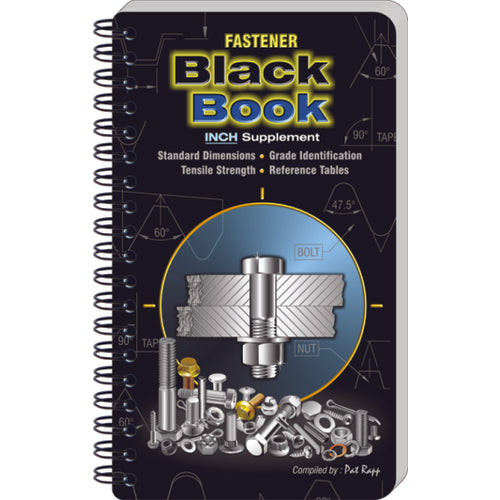 Crossroad Distributor MY55FBBINCH Fastener Black Book - Inch Sizes Only