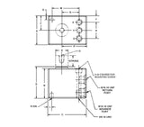 JERGENS CYLINDER, BLOCK STYLE DBL-ACT, MEDIUM, 1 STROKE - 60382
