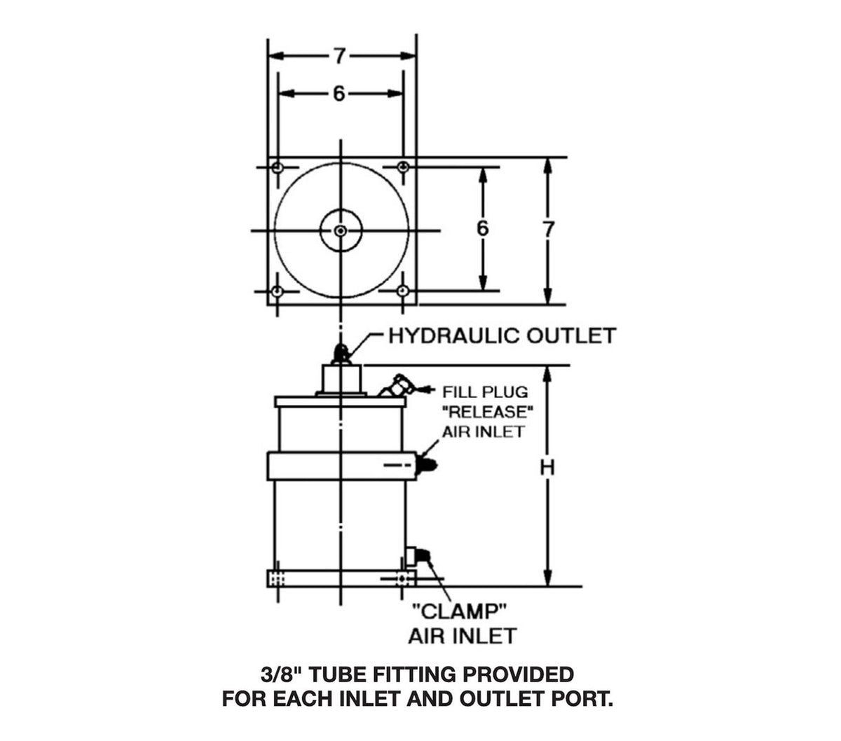 JERGENS BOOSTER, STANDARD 15:1, SHORT - 61709