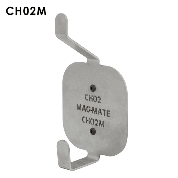 Industrial Magnetics MAG-MATE® Two Prong Coat Hook With Magnet CH02M