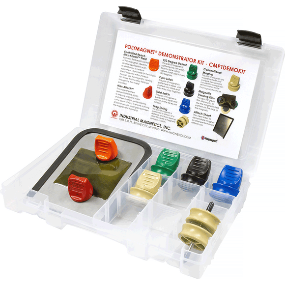 Industrial Magnetics Smart-Mag® 1 in Dia Polymagnet Demo Kit CMP1DEMOKIT