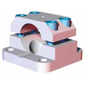 DESTACO CPI-KL-40-60F-90 CLAMP BLOCK 40mm FLANGE MOUNT 90