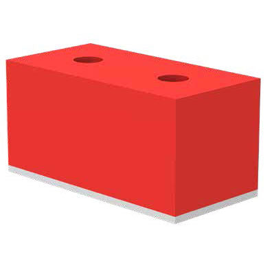 DESTACO CPI-UT-2-4-85 URETHANE PAD - 2 IN X 4 IN