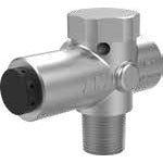 Image of DESTACO CPI-VSA-ARVR-000-U38-VS auto-release Venturi, no Applecore, 3/8 NPT with sensor port, precision vacuum component