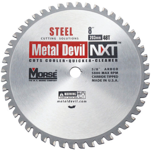 M K Morse FX55ICNT360100C 360mm 100T Thin Steel Cutting Circular Saw