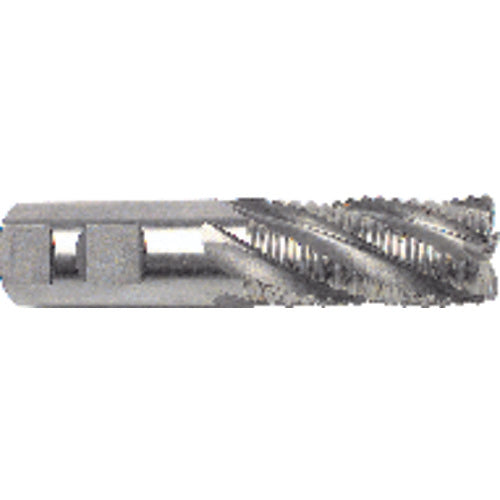 Morse Cutting Tools CV3244924 7/8" x 3/4" x 17/8" x 41/8" 5 Flute Single End HSSCo Roughing Center Cutting End Mill-TiN Series/List #4611G