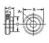JERGENS CHECK NUT, 1/2-13 - 16905
