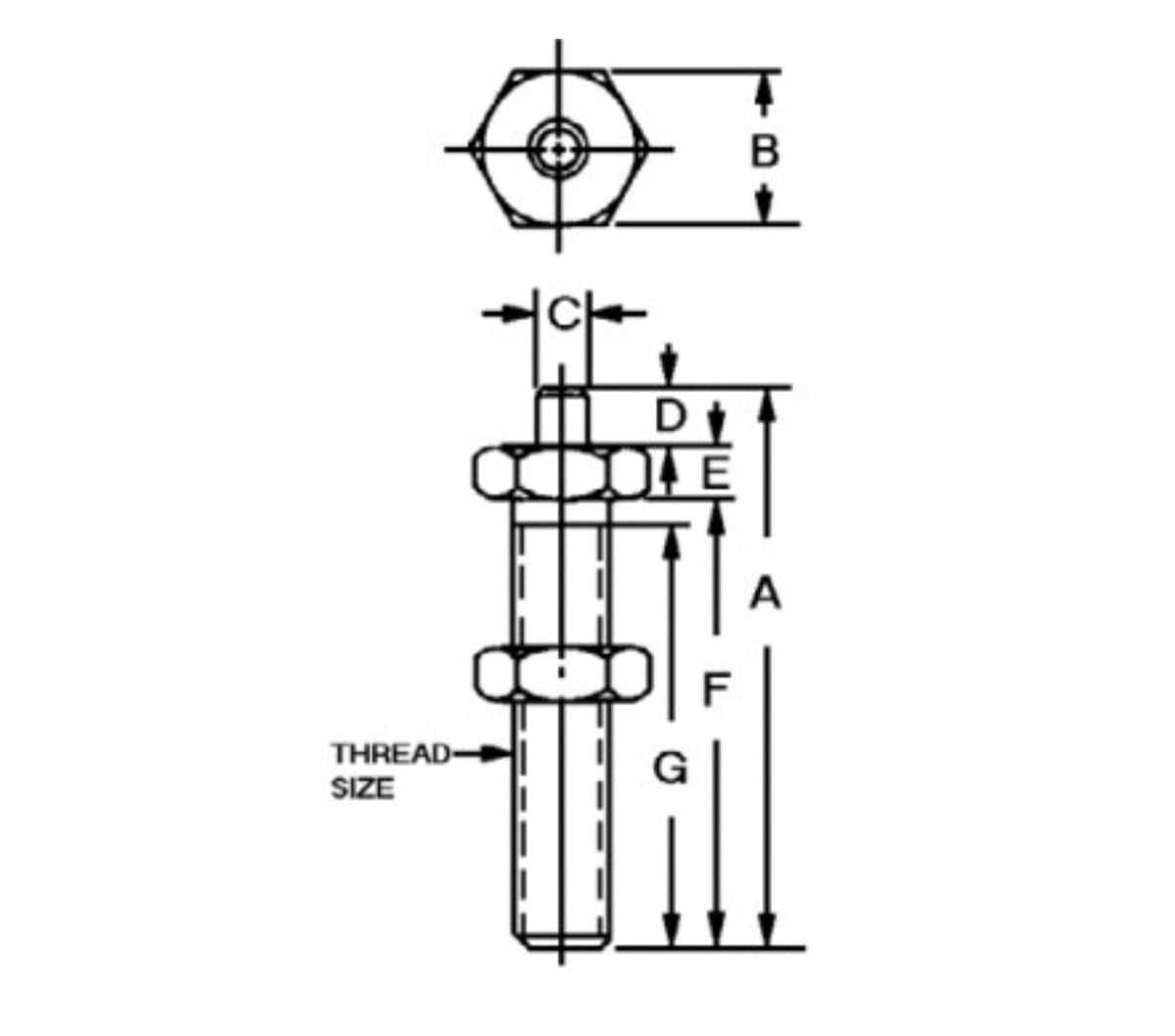 JERGENS CLAMP RESTS, 1/2-13 - 21314