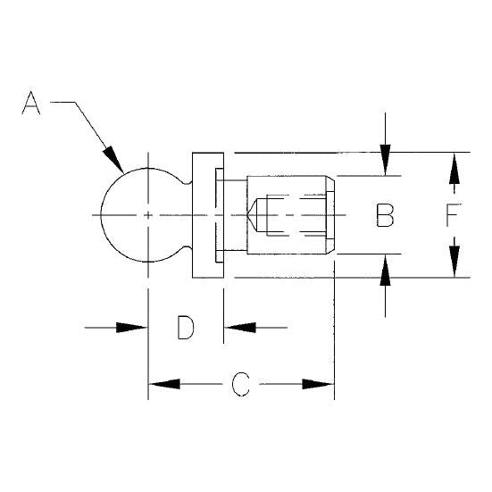 TE-CO 11022 METRIC TOOLING BALL 12MM