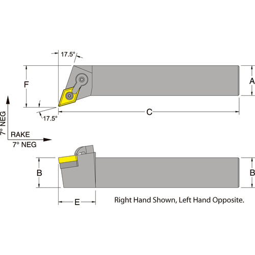 Dorian FL4550385 MDQNL20-4D Tool Holder