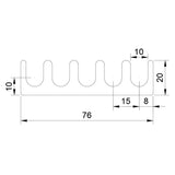 NAAMS Shims DSCH130-M454