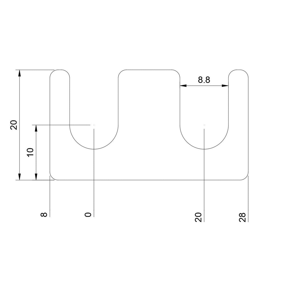 NAAMS Shims DSCH139-M020