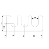 NAAMS Shims DSCH140-M200