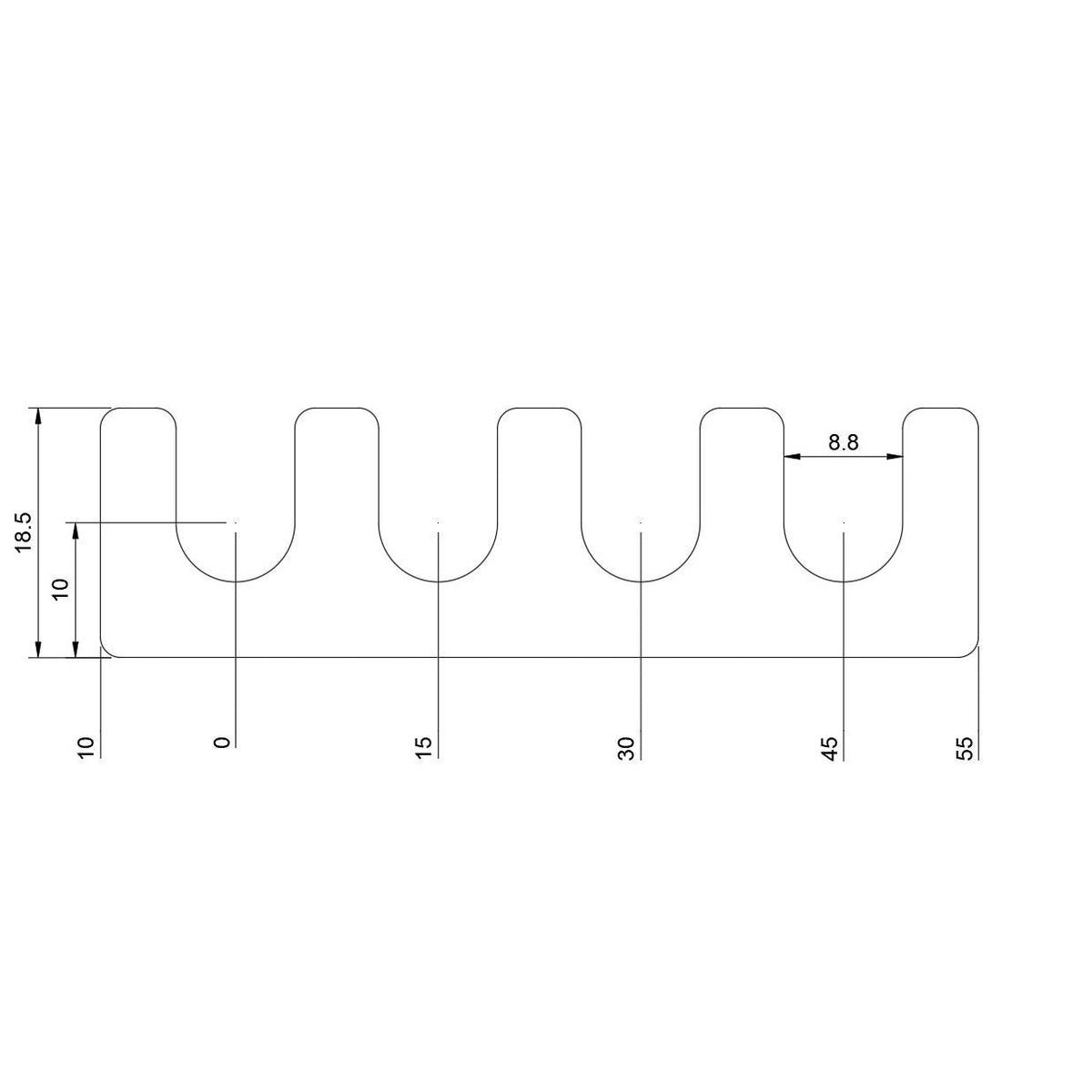 NAAMS Shims DSCH143-M100