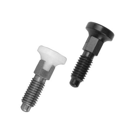 Te-Co 58302 Steel Locking Handle Delrin® Knob Hand Retractable Spring Plungers 3/8-16