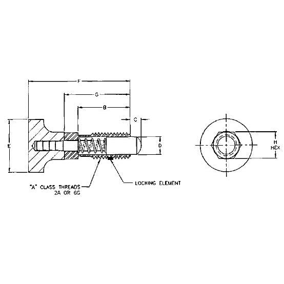 Te-Co 58352 Steel Non-Locking Handle Delrin® Knob Hand Retractable Spring Plungers 1/2-13
