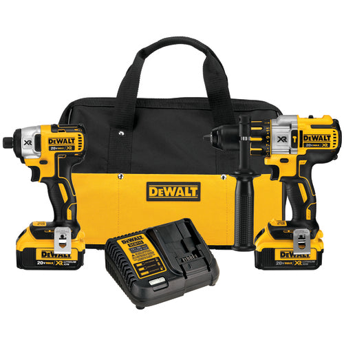 DeWALT PD20DCK296M2 20V MAX BL HAMR DRL/IMP KIT
