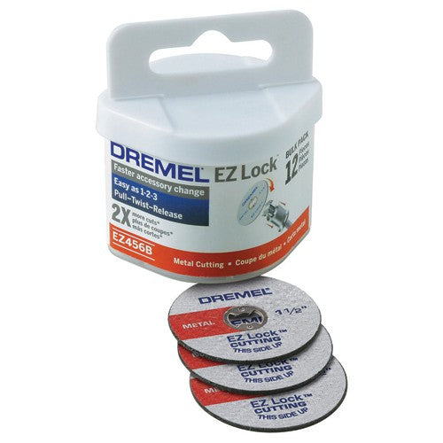 Dremel PH50EZ456B EZ456B EZ Lock Cut-Off Wheels - (12 Pack)