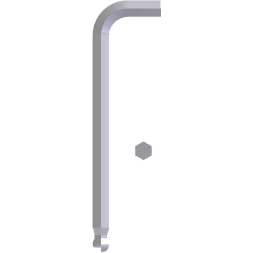 Eklind KM5018604 2.0 mm Long Arm-33/4" Arm Length - Ball End Hex Key