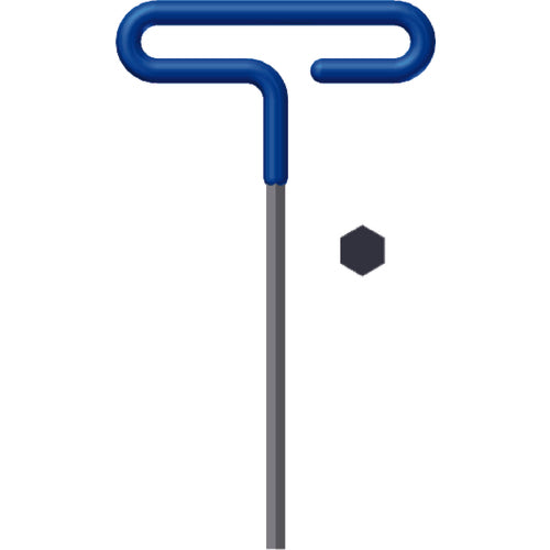 Eklind KM5054690 10.0 mm T-Handle-6" Arm Length - Hex Driver with Cushion Grip