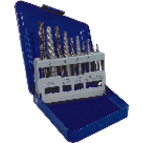 Irwin EW5111117 10 Pieces - Screw Extractor & M42 Drill Set