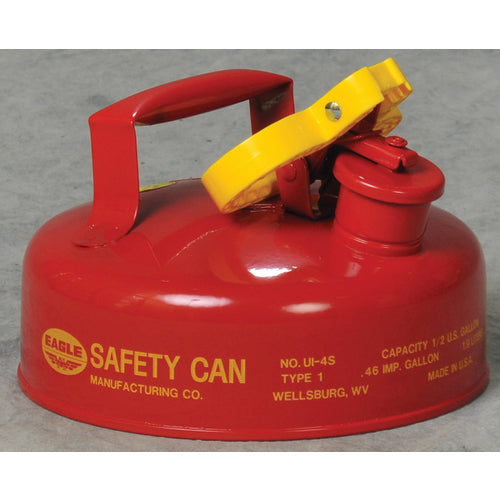 Eagle LC50UI4S 2QT RED TYPE I SAFETY CAN