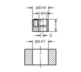JERGENS ECCENTRIC LINERS, .500 - 36293