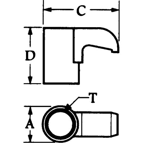 Generic USA FF7173730 #MC12-5/16-24 Thread - Clamp
