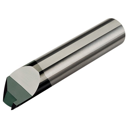 Micro 100 GE45FG250020X FG-250-020X 1/4 Shank Dia × 2-1/2 OAL Face Groove Tool - AlTiN
