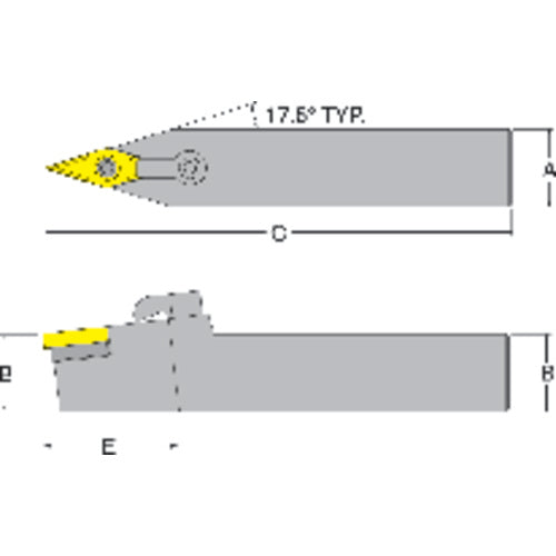 Dorian FL4542958 MVVNN163D Tool Holder