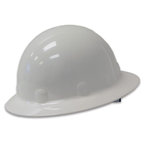 North Safety LF50E1RW1 HART HAT FULL BRIM WHITE
