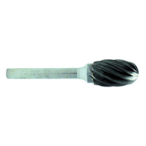 M A Ford FP6144500150 1/2 EdgeHog Elliptical Carbide Bur SE-5NF Shear