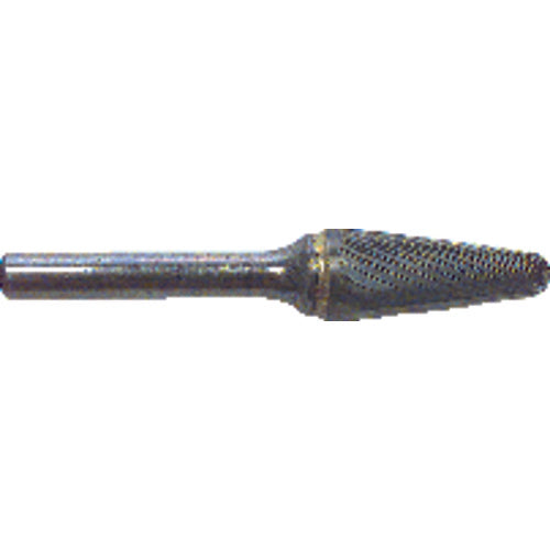 M A Ford FP6048375020L6 3/8 EdgeHog Conical Radius End Carbide Bur SL-3L6 Standard 6" Shk Lgth