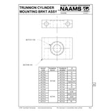 NAAMS Cylinder Mounting Assembly ACT104
