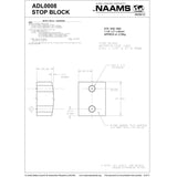 NAAMS Pivot Stop Block ADL0008